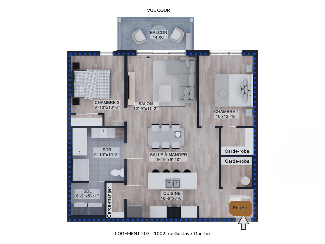 Plan du logement