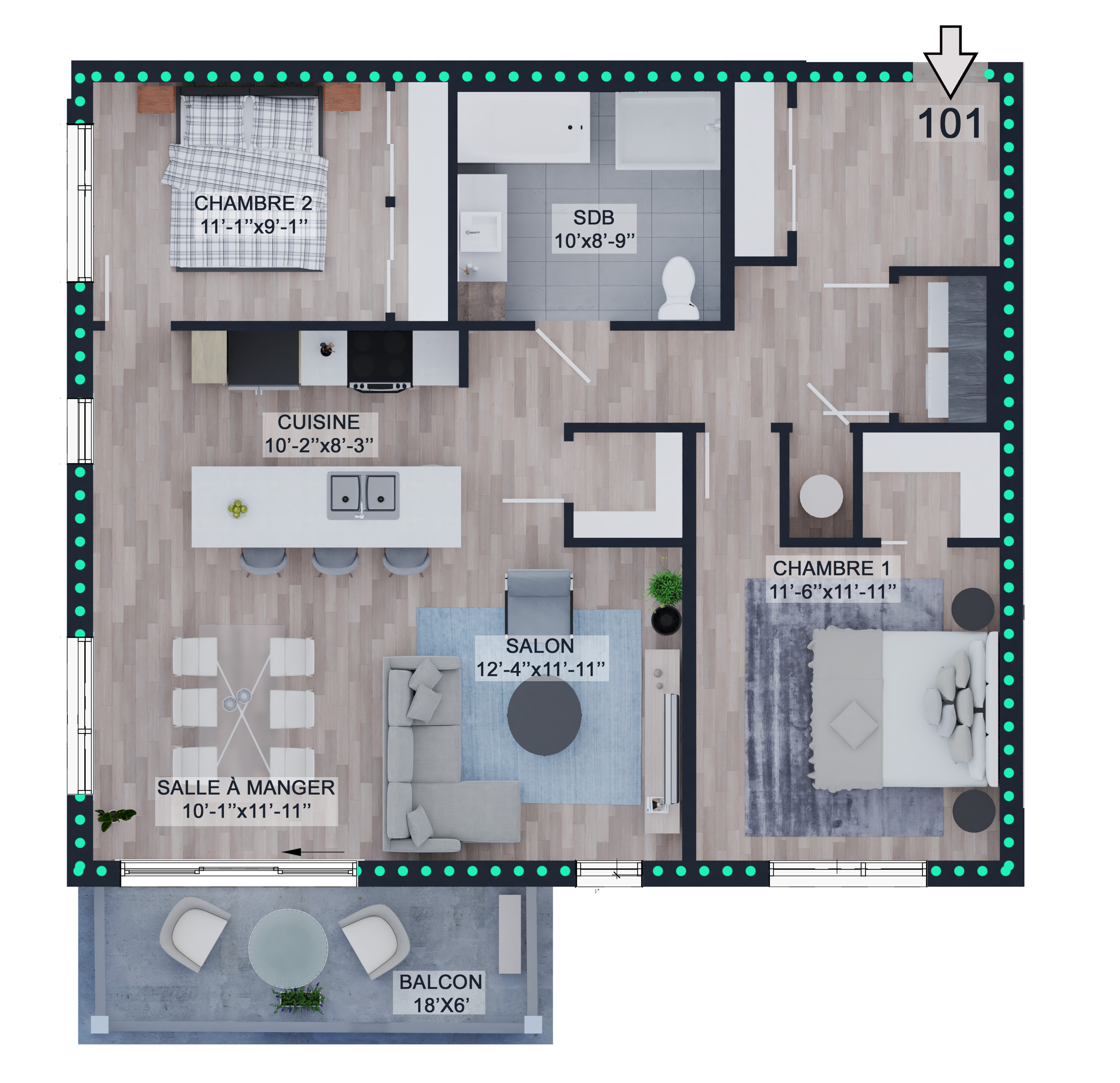 Plan du logement