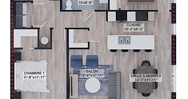 4 1/2 - Domaine du Sentier Riverain - Photo 15